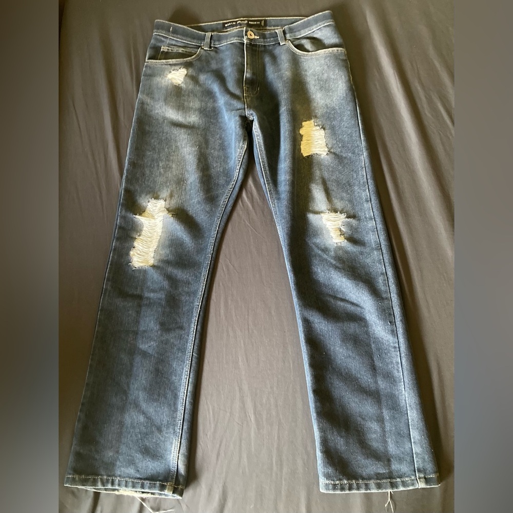 DenimCo Primark Distressed Jeans - Picture 2 of 9